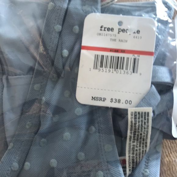 Free People Sierra Mesh Bandeau In the Rain - Picture 7 of 8